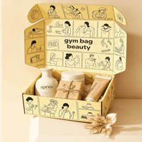 Carton rigide éco-recyclé de luxe personnalisé Carton postal E/F/AB Flûte Emballage ondulé Boîtes en papier d'expédition pour ensemble de cosmétiques