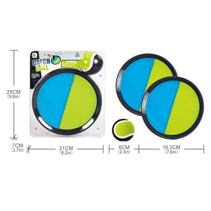 7.6 Inch Trẻ Em Toss Và Bắt Bóng Bộ Mái Chèo Dính Bóng Đồ Chơi Kid Vườn Trò Chơi Velcro Bóng Toss - Product Image 3