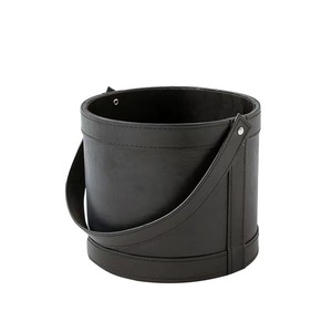 Pabrik kustom harga grosir kotak hadiah bunga bulat dan kotak pengaturan bunga mawar sederhana kulit portabel - Product Image 1