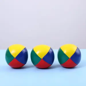 Wholesale High Quality Juggling Balls PVC Mirror Stretch Fabric Juggling Ball Hacksack Toys For Kids