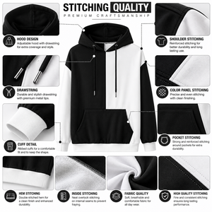 Bulk Quantity Men <b>Hoodies</b> for Street Wear Lightweight Cotton Polyester Men <b>Hoodies</b> With All Size Available - Product Image 6