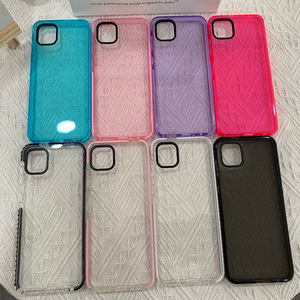 Custodia per telefono in acrilico trasparente all'ingrosso della fabbrica per <span class=keywords><strong>Samsung</strong></span> A04s A40e/A14/A73/A53/A33/A32 con eleganti bottoni in metallo - Product Image 2