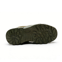 Bottes de randonnée légères pour hommes, tactiques, durables, imperméables, antidérapantes, mi-mollet, en PU et maille, toutes saisons, à enfiler
