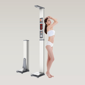 Balances médicales de taille humaine d'hôpital de <span class=keywords><strong>machine</strong></span> de poids d'IMC pliable - Product Image 1