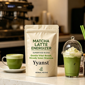 กาแฟมาคาสมูท นิวเทรียนท์ อาหารเสริมสำหรับผู้ใหญ่ ช่วยเพิ่มพลังงาน ซูเปอร์ฟู้ด สมุนไพรผสม บรรจุในซองสีเบจ เหมาะสำหรับใช้ที่บ้านและพกพา - Product Image 2