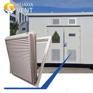 HUAXIA VENT outdoor solar energy storage converter outdoor power station energy storage inverter air vent filter panel louver