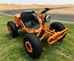 Go-Kart Eléctrico para Niños con Tracción por Eje, Vehículo Todoterreno de Cuatro Ruedas para Adultos, Auto para Uso en Carreteras No Públicas - Product Image 4