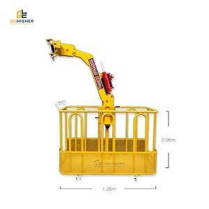 Canastilla Suspendida para Grúa con Rotación <span class=keywords><strong>de</strong></span> 360 Grados, Plataforma <span class=keywords><strong>de</strong></span> Trabajo Temporal Suspendida para Edificios <span class=keywords><strong>de</strong></span> Gran Altura - Product Image 6