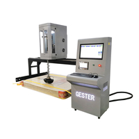 Probador de deformación de compresión de colchón GESTER ASTM F1566 máquina de prueba de muebles 220V CE/ISO para Motor de CC de 2KW