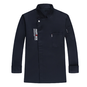 Camicia da Lavoro Unisex Personalizzata a Maniche Lunghe, Giacca da <span class=keywords><strong>Chef</strong></span> con Motivo, Uniforme per <span class=keywords><strong>Ristorante</strong></span> e Hotel, Polo da Cameriere e <span class=keywords><strong>Chef</strong></span> per Uomo e Donna - Product Image 1