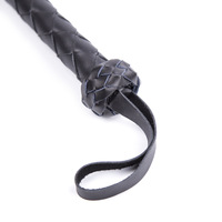 Fouet à cheval tissé à la main de 110 cm, pagaie de fessée, outils de punition pour esclaves, jouets sexuels BDSM pour jeux