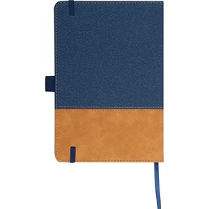 Promotional Custom Logo <b>A5</b> Size Suede Look Leather Hard Cover Notebook <b>Notepad</b> Journal Practical for School Office or on the Go - Product Image 4