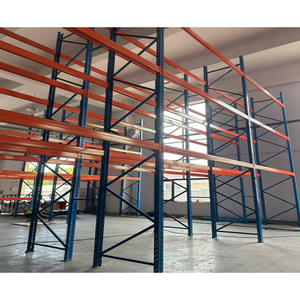 Zwaarlast palletrekken systeem stalen magazijnopslag verstelbare stellingen magazijnopslagoplossingen - Product Image 2