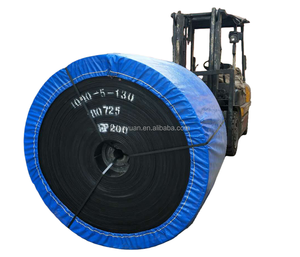 Chinese fabriek groothandel nieuwe hoogwaardige licht/zwaar belastbare roestvrijstalen rubber transportband voor de cementindustrie, oliebestendig - Product Image 2