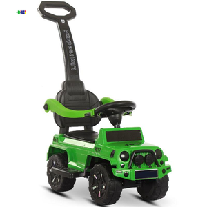 Voiture en plastique pour enfants, jouet avec lumière et <span class=keywords><strong>musique</strong></span>, pied <span class=keywords><strong>au</strong></span> <span class=keywords><strong>sol</strong></span>, balançoire pour bébé avec poignée - Product Image 2
