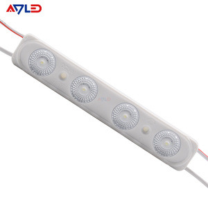 Module LED publicitaire rétroéclairé en cuivre pur à 4 lentilles à injection longue haute performance 24V12V SMD2835 Module LED souple IP67 - Product Image 6