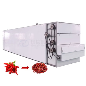 High-capacity industrial continuous chili pepper dryer High Quality chili pepper Drying Equipment dryer for Vegetable - Product Image 1