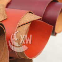 Cuir de vachette pleine fleur tanné végétal, couleur personnalisée, huilé et ciré, épaisseur 2 mm, pour ameublement et artisanat