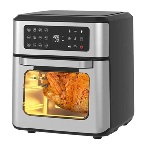 เตาอบลมร้อน AirFryers <span class=keywords><strong>12</strong></span> ลิตร คุณภาพสูง ควบคุมอุณหภูมิและตั้งเวลาแบบแมนนวล ความจุน้ำมัน 5.5 7L 8l 9L  ตะกร้าคู่ - Product Image 2