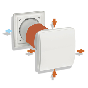 ERV aria recuperatore di energia ventilatore recupero di calore ventilazione a parete sistema di recupero di calore per camera singola - Product Image 3