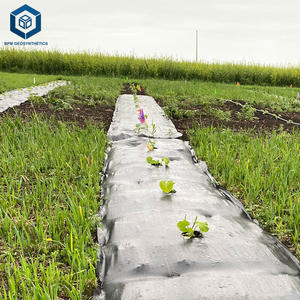 Tissu de géotextile de barrière de mauvaises herbes blanc géotextile de polyester <span class=keywords><strong>pour</strong></span> la stabilisation de sol de base - Product Image 5