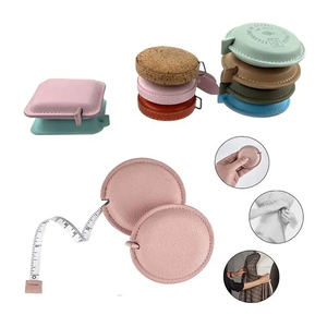 Tùy Chỉnh 60 Inch Màu Đen & Trắng Bò In Giả Da Mini Băng Đo Mềm Mềm Khuyến Mại PU Mini Băng Đo - Product Image 1
