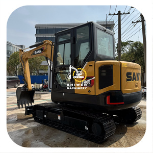 At a Loss Sale Low Price Second-<b>Hand</b> Sany SY60C <b>Mini</b> Excavator 6Ton Used SY60C SY70 SY95 Engine & Motor Low Hours With Warranty - Product Image 1