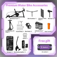 Nouveau Vélo Électrique Aquatique SUP pour une ou deux personnes, Planche de Surf, Vélo de Loisirs, Bateau de Croisière de Surf Chine