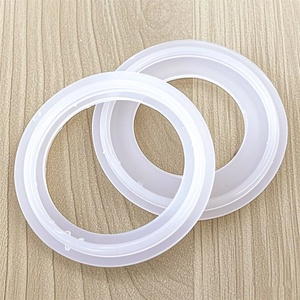 Junta de Silicona de Grado Alimenticio Sanitario con Anillo de Sellado Tri-Clamp, Resistente a Altas Temperaturas, Venta al Por Mayor - Product Image 1