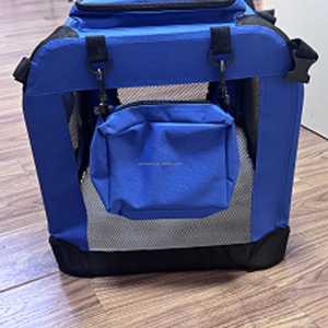 Caja plegable <span class=keywords><strong>para</strong></span> mascotas de transporte de viaje con cesta de malla extensible y <span class=keywords><strong>manta</strong></span> suave y cálida, CAJA PLEGABLE portátil <span class=keywords><strong>para</strong></span> <span class=keywords><strong>perros</strong></span> y gatos - Product Image 1