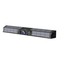 Caméra de plaque d'immatriculation solaire sans fil avec vidéo HD 720P, contrôle par application, étanche IP68 et fixation magnétique