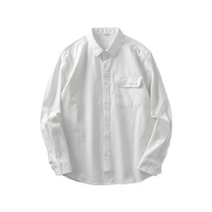 Camisa de vestir de hombre de manga larga de tela de terciopelo con estampado floral personalizado al por mayor estilo de oficina formal de pie informal de verano para hombre - Product Image 6