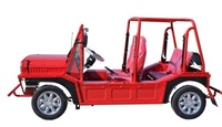 E Moke Véhicule de tourisme électrique Batterie au plomb-acide personnalisée 4 sièges Voiturettes de golf Véhicule de tourisme Voitures d'excursion (96V 72V)
