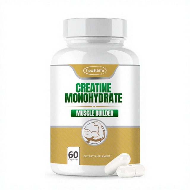 Private Label Bulk Supplements Vegan Creatine Monohydrate Capsule Creatine Capsules for Women