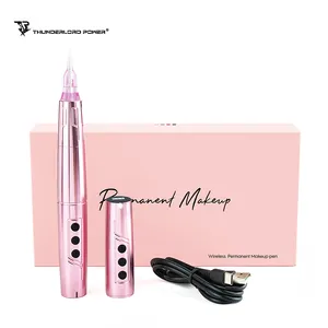 Biomaser Top Ranking TP006 Dermografo Digital Wireless Permanent Makeup Machine Tattoo Eyebrow Pen Professional Microblading