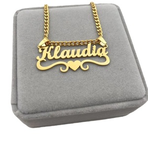 Collana Personalizzata in Acciaio Inossidabile per Donne, Incisione Nome, Pezzo Unico, Choker Moda su Misura - Product Image 3
