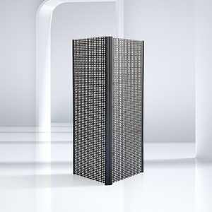 <span class=keywords><strong>Mampara</strong></span> Plegable para Separación, Malla en V, Lámina de Malla Perforada - Product Image 1