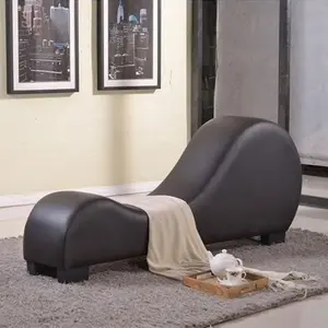Hot verkoop van nieuwe moderne ontwerp Italië lederen yoga chairstretch chaise stretch sofa ontspannen yoga sex stoel