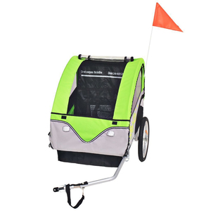 Confortable <span class=keywords><strong>bébé</strong></span> enfants <span class=keywords><strong>vélo</strong></span> voyage chariot pliable <span class=keywords><strong>vélo</strong></span> <span class=keywords><strong>remorque</strong></span> pour enfant et enfants poussette marcheurs - Product Image 2
