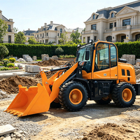 Chargeuse sur pneus entièrement hydraulique pour travaux d'infrastructure et d'ingénierie civile, puissante, pour terrassement, 4x4, à vendre