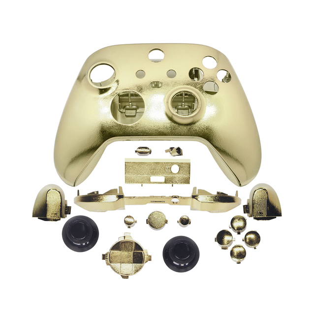 Fast Delivery Available Chrome Set for Xbox Series Controller Chrome Shell Buttons for Xbox Series X S Joystick Button Kits