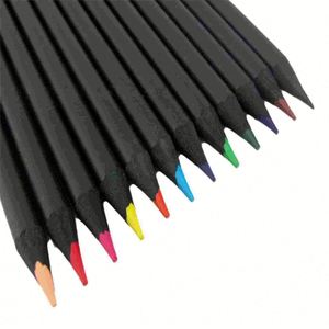 Lot de 12 crayons de couleur personnalisés en bois Polychromos pour enfants, vente en gros, directement de l'usine, sûrs et personnalisables - Product Image 2