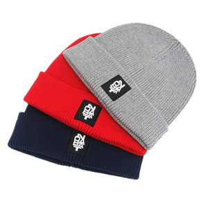 Unisex Customized Solid Color Plain Beanie <b>Warm</b> Ski Winter Travel 100% Acrylic Breathable & Waterproof Adjustable Knitting <b>Hat</b> - Product Image 1