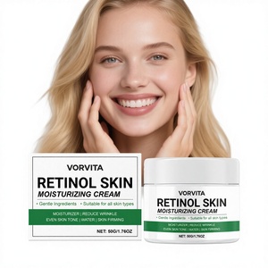 Crème hydratante au rétinol pour une peau douce et éclatante, élasticité de la peau, crème hydratante à l'acide hyaluronique - Product Image 2