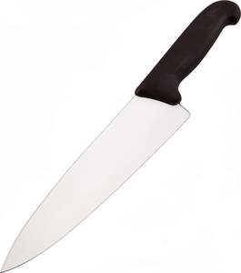 Cuchillo de Chef Gyuto Profesional con Hoja Dentada y Mango de Plástico, Apto para Lavavajillas, Hecho en Japón, 9.45 Pulgadas (24 cm) - Product Image 1