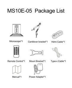 Microscopio Digital SUNSHINE MS10E-05 4K HD con Soporte Universal, Control Remoto Inalámbrico, Herramientas <span class=keywords><strong>de</strong></span> Reparación <span class=keywords><strong>de</strong></span> PCB para Teléfonos Móviles - Product Image 5