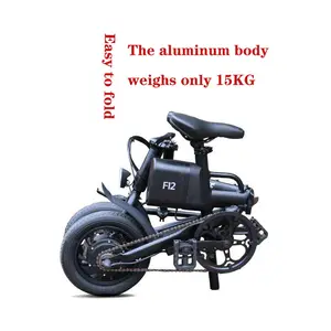 electric bicycle motor Export adult folding e-bike 1 ultra light mini portable electric vehicle electric bicycle