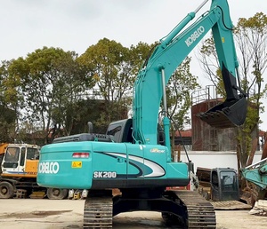 รถขุดตีนตะขาบ SK200มือสอง kobelco 20ตันชั่วโมงทำงานสั้นสภาพดีในสต็อก - Product Image 5