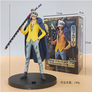 18cm Anime Trafalgar D. Water Law Seven <span class=keywords><strong>Warlords</strong></span> of the Sea GK Figuras DE ACCIÓN coleccionables Modelo de juguete de PVC como regalo - Product Image 2