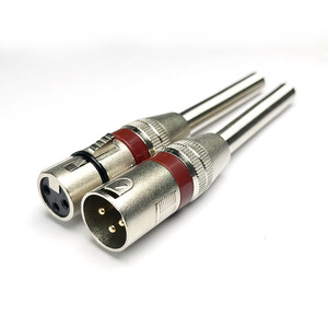 <span class=keywords><strong>Bonico</strong></span> Logotipo personalizable 6,35mm de diámetro Aislamiento de plata Niquelado Micrófono de tres núcleos Enchufe de audio de resorte - Product Image 5